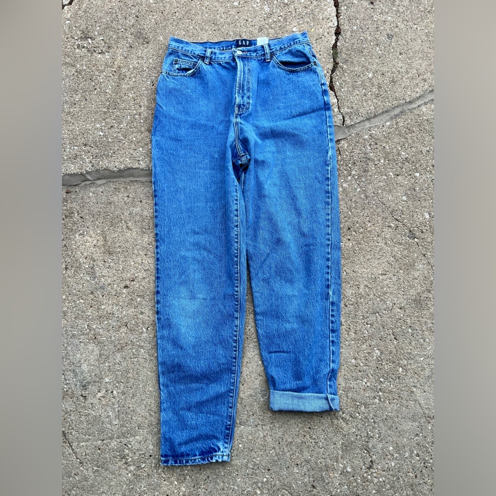 GAP Women's Boyfriend Jeans - Blue